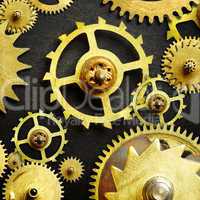 mechanism from old gears