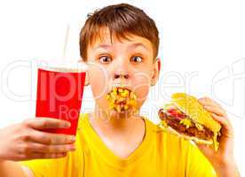 child and fast food