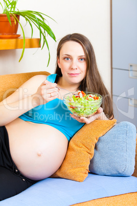 pregnant girl