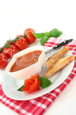 Tomatencremesuppe