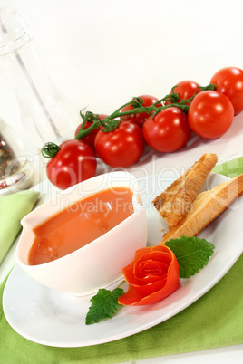 Tomatencremesuppe