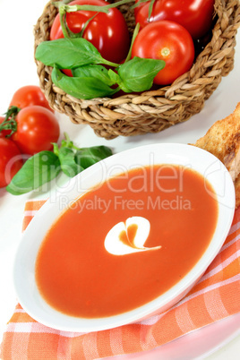 Tomatencremesuppe