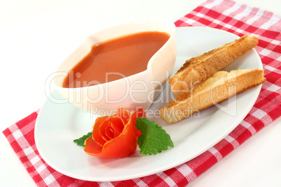 Tomatencremesuppe