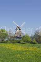 Windmühle in Bobeck, Schleswig-Holstein