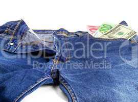 bluejeans and money