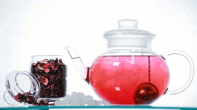 red Hibiscus tea