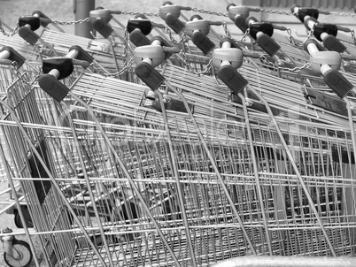 Shopping cart trolley