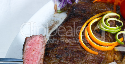 beef ribeye steak