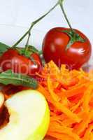 salad ingredient on a plate