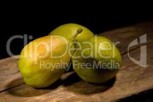 fresh pears