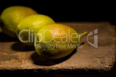 fresh pears