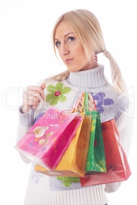 Shopping girl