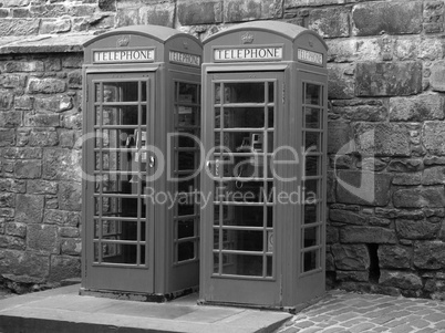 London telephone box