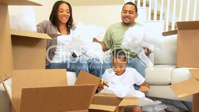 African American Family House Move