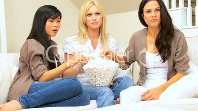 Girls Night with Popcorn & Movie