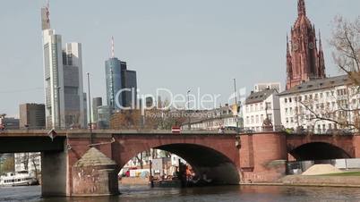 Sicht auf Frankfurt