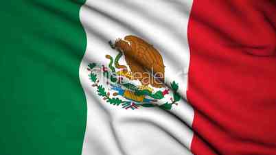 The background of the flag of Mexico video