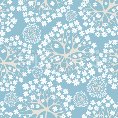 Flower seamless pattern