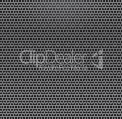 Vector Metal Grill Seamless Pattern. Metallic background.