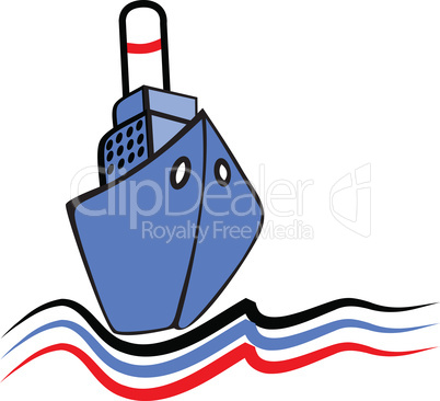 Sailing ship emblem