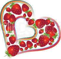 Valentines Day with strawberries