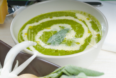 spinach soup