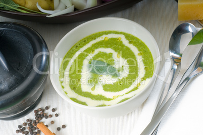 spinach soup