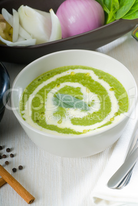 spinach soup