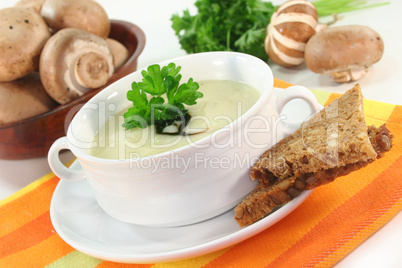 Champignoncremesuppe