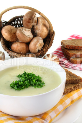 Champignoncremesuppe