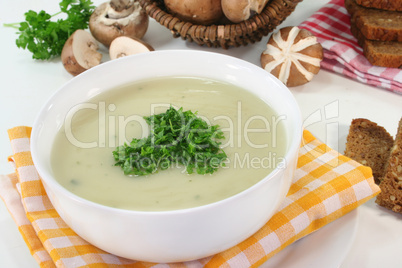 Champignoncremesuppe