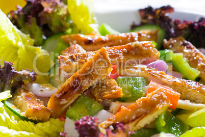 sesame chicken salad