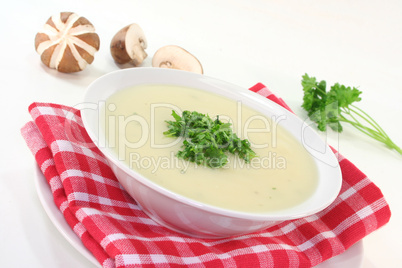 Champignonsuppe