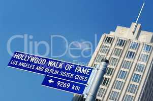 Straßenschild Walk of Fame Berlin Potsdamer Platz