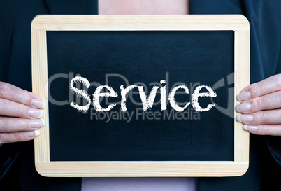 Service - Konzept Beruf und Dienstleistung