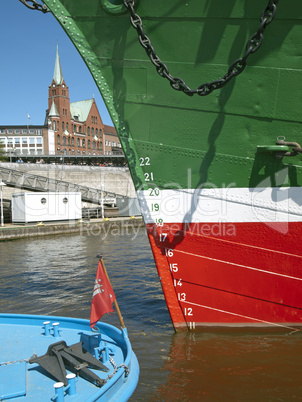 Im Hamburger Hafen