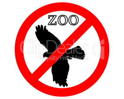 Greifvogel im Zoo verboten