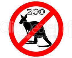 Känguru im Zoo verboten