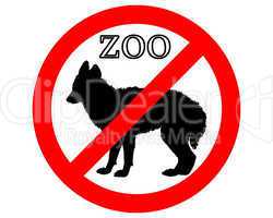 Schakal im Zoo verboten