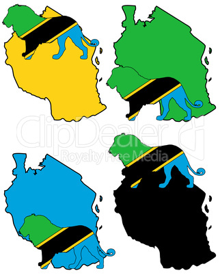 Löwe Tansania