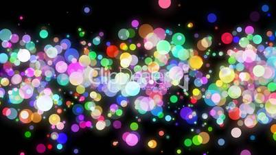 Abstract background particles video. Alpha Channel is included