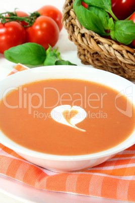 Tomatencremesuppe