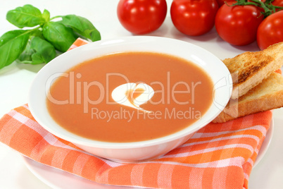 Tomatencremesuppe