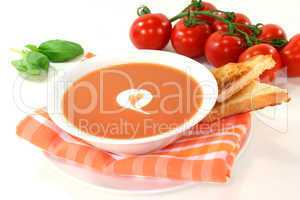 Tomatencremesuppe