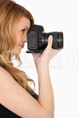 woman photographs