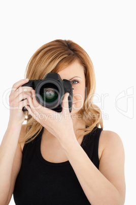 woman photographs