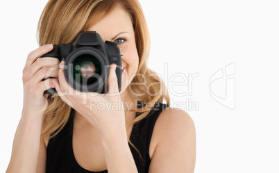 woman photographs