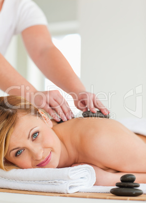 woman enjoy wellness