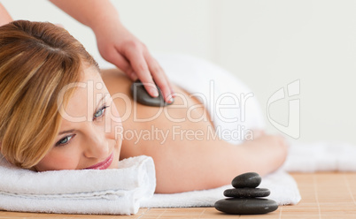 woman enjoy wellness