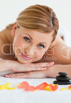 woman enjoy wellness